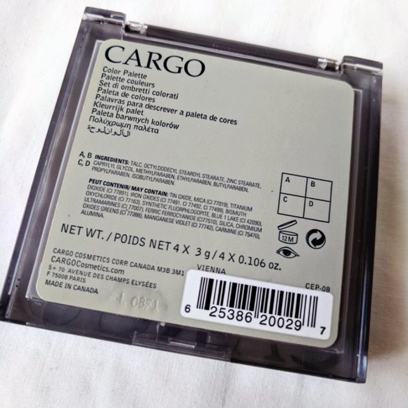 CARGO Vienna Neutral/Natural Eyeshadow Quad - Picture 4 of 5